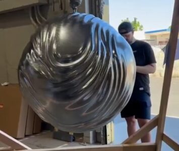 Chrome plating example